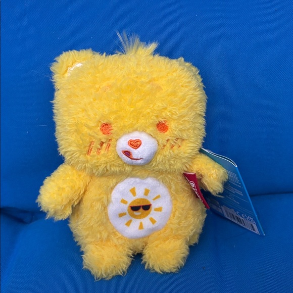 BumBumz Other - BumBumz CareBears Funshine Bear Rated  3+ Years Old Beans In The Toy NWTS